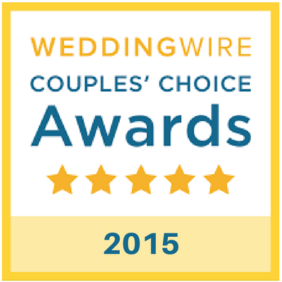 Wedding Wire Couples Choice Award 2015 - Brown Brothers Catering in Orem, Utah