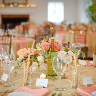 wedding caterer table setting