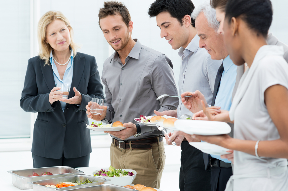 Corporate event catering benefits breakfast meetings