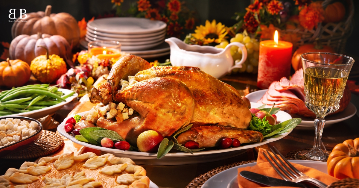 Thanksgiving Feast Catering by Brown Brothers in Utah